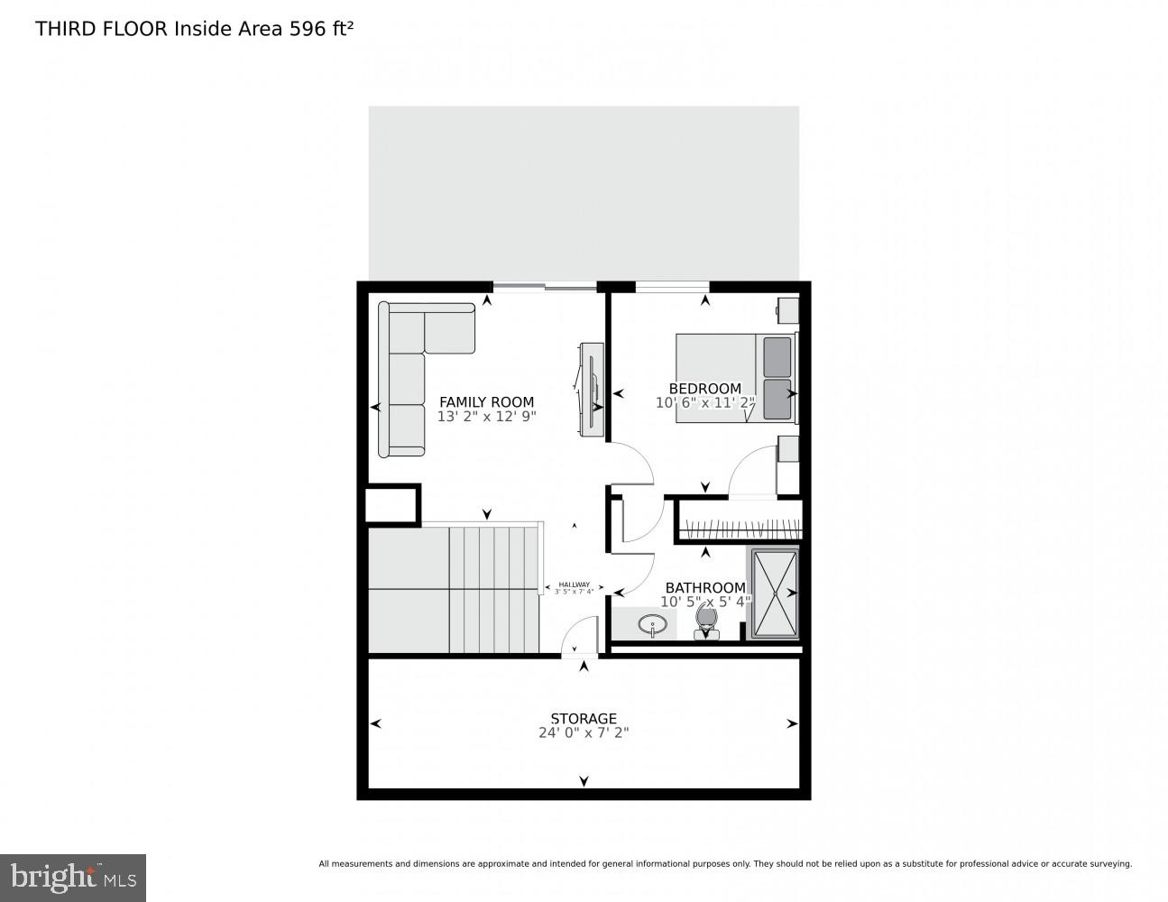 14963 Ring House Road, Unit D Brandywine, MD 20613 - Photo 35 of 36 THIRD FLOOR INSIDE AREA 987