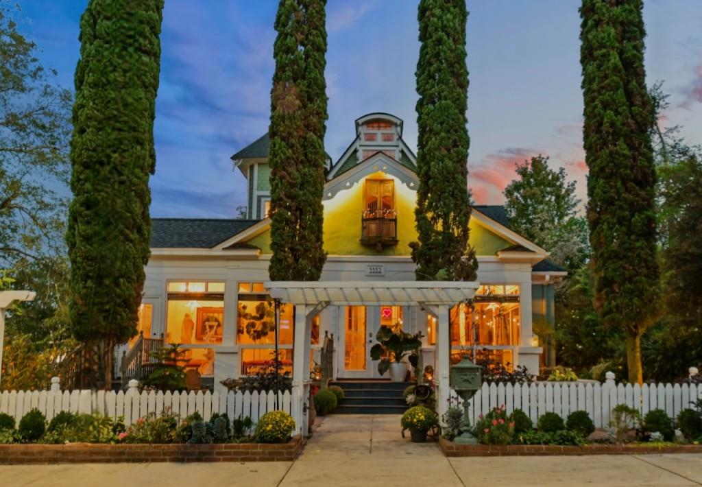 front view of a house with a porch