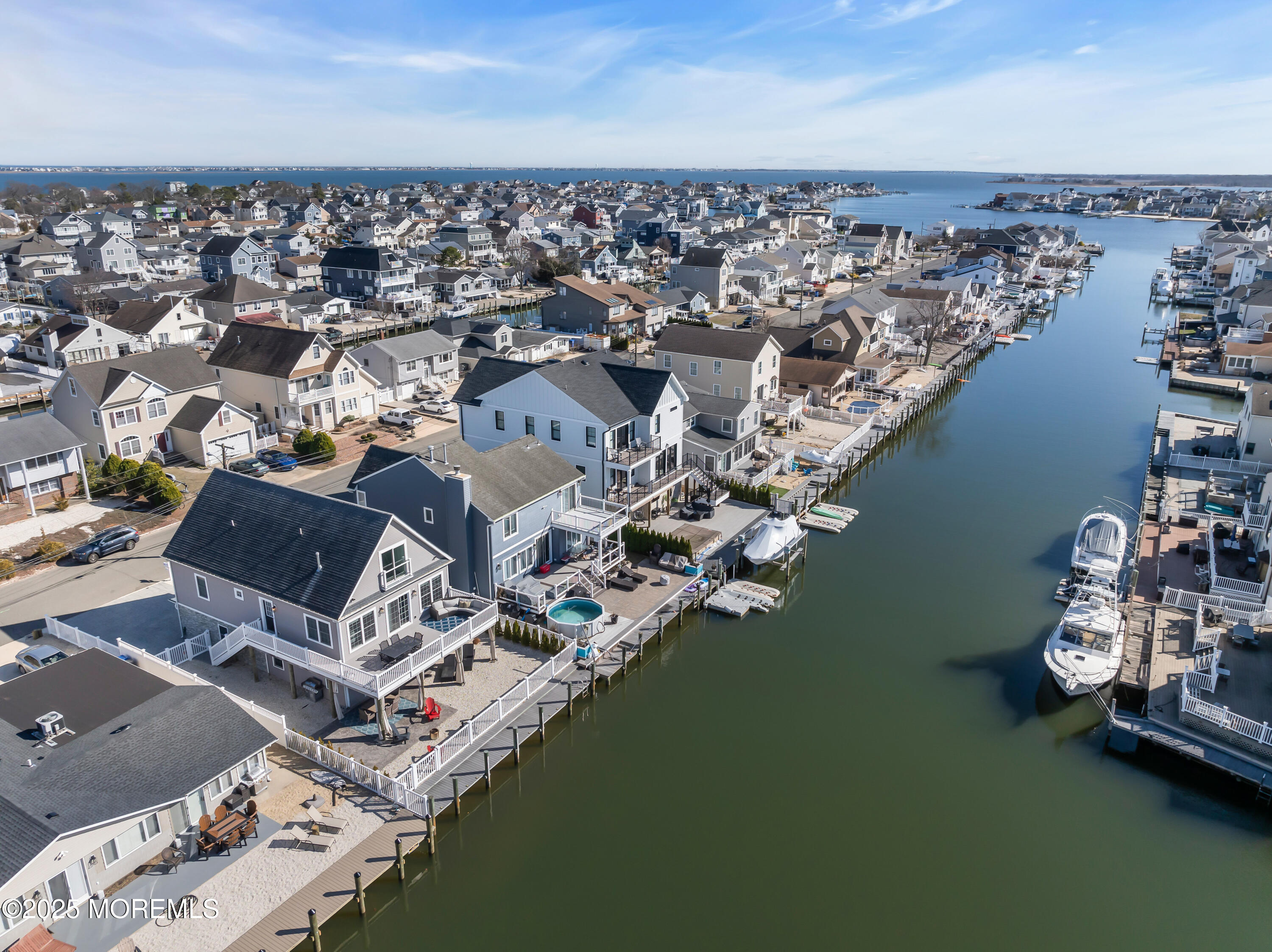 50 Pilot Road Toms River, NJ 08753 - Photo 71 of 73 an aerial view of a house with a ocean view