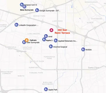 $1,250,000 | 592 San Remi Terrace, Sunnyvale, CA 94085