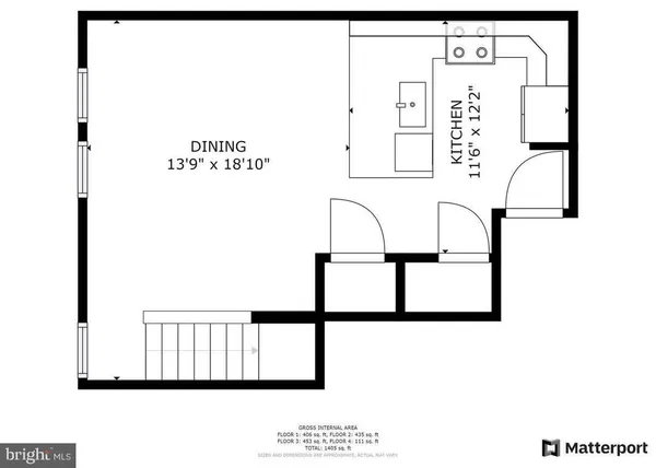 $5,400 | 1515 11th Street Northwest, Unit 22, Washington, DC 20001