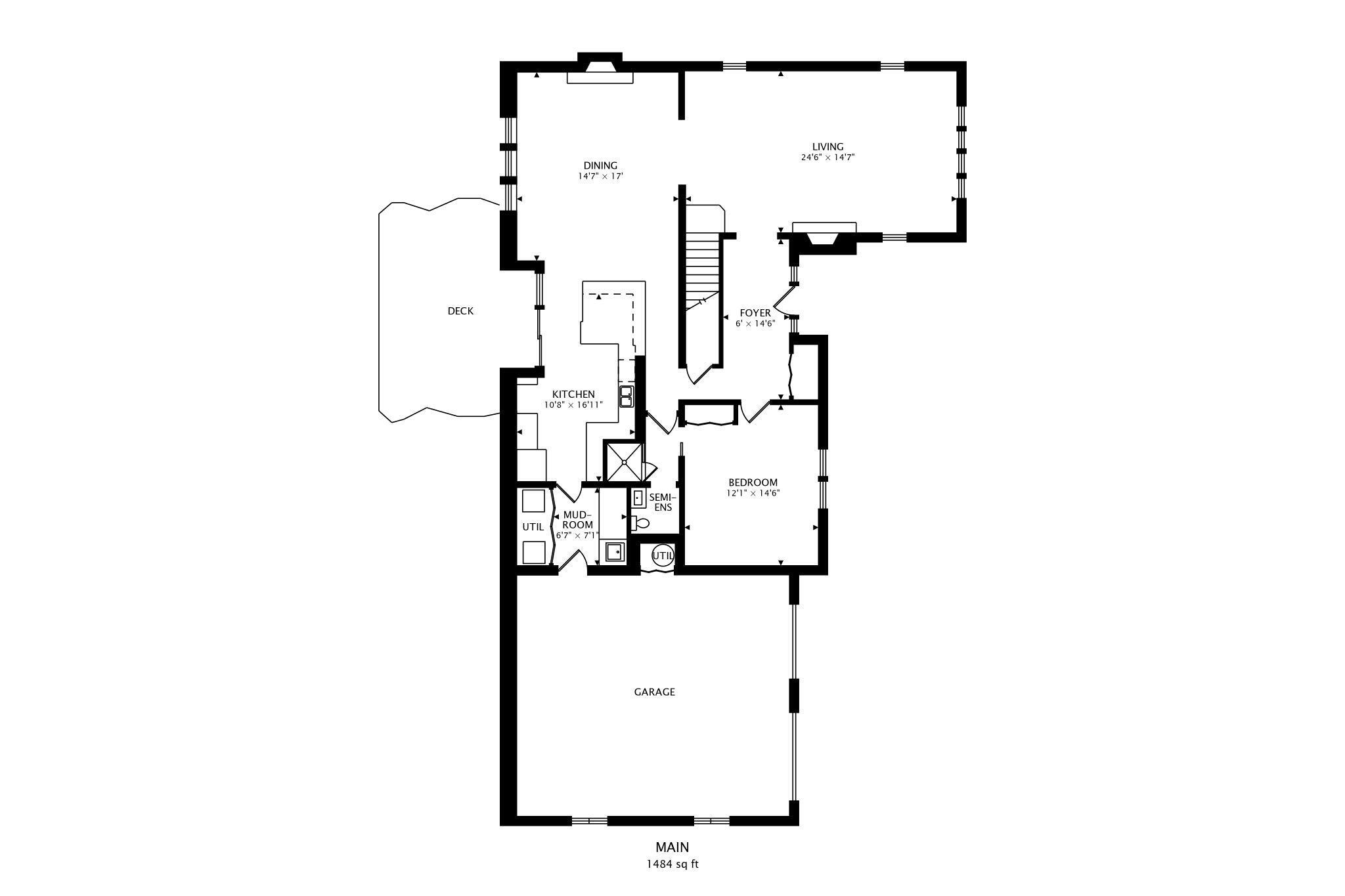 22 Chrismar Road Ogden Dunes, IN 46368 - Photo 23 of 26 a picture of floor plan