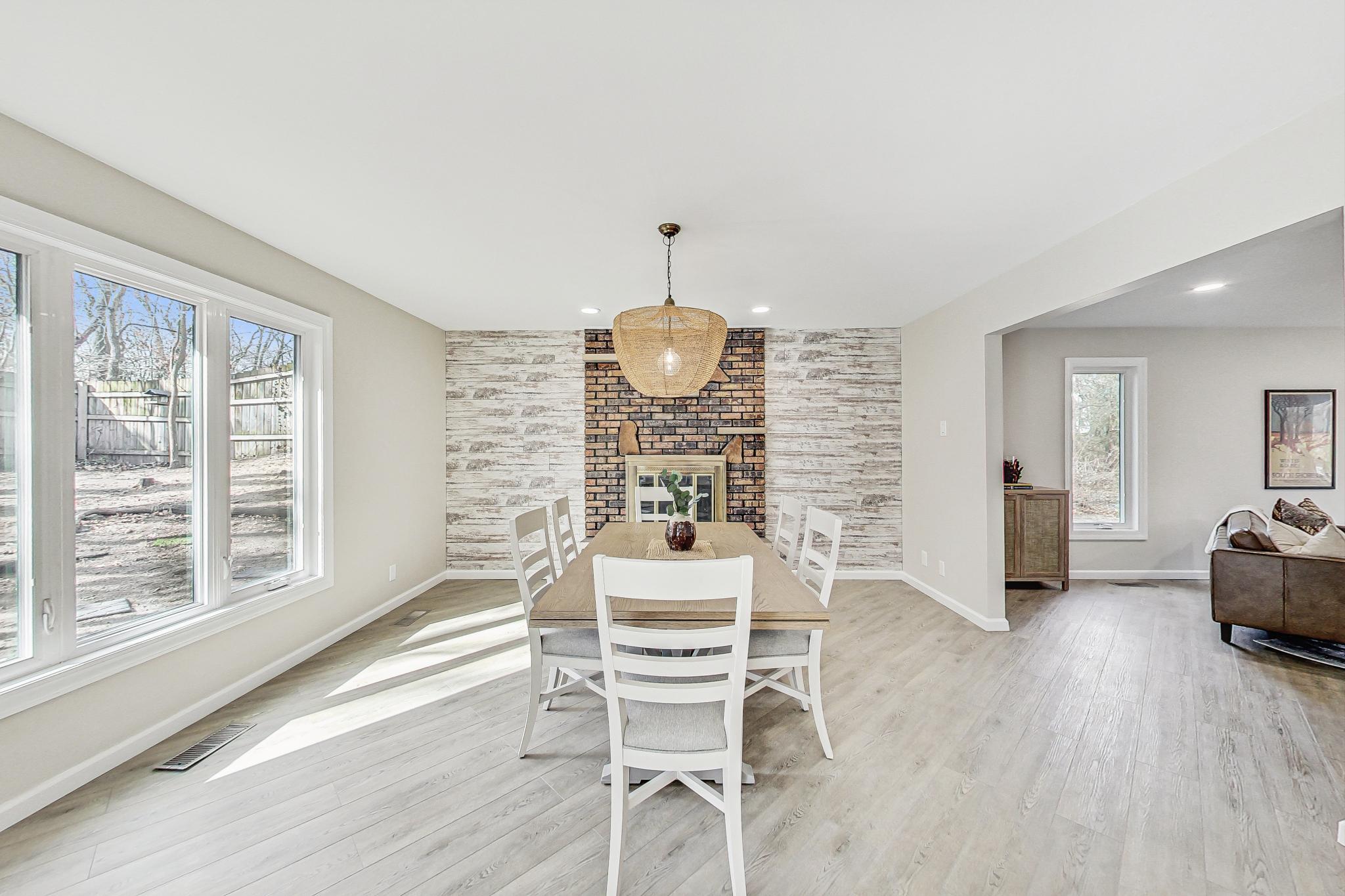22 Chrismar Road Ogden Dunes, IN 46368 - Photo 5 of 26 a dining room with furniture and wooden floor