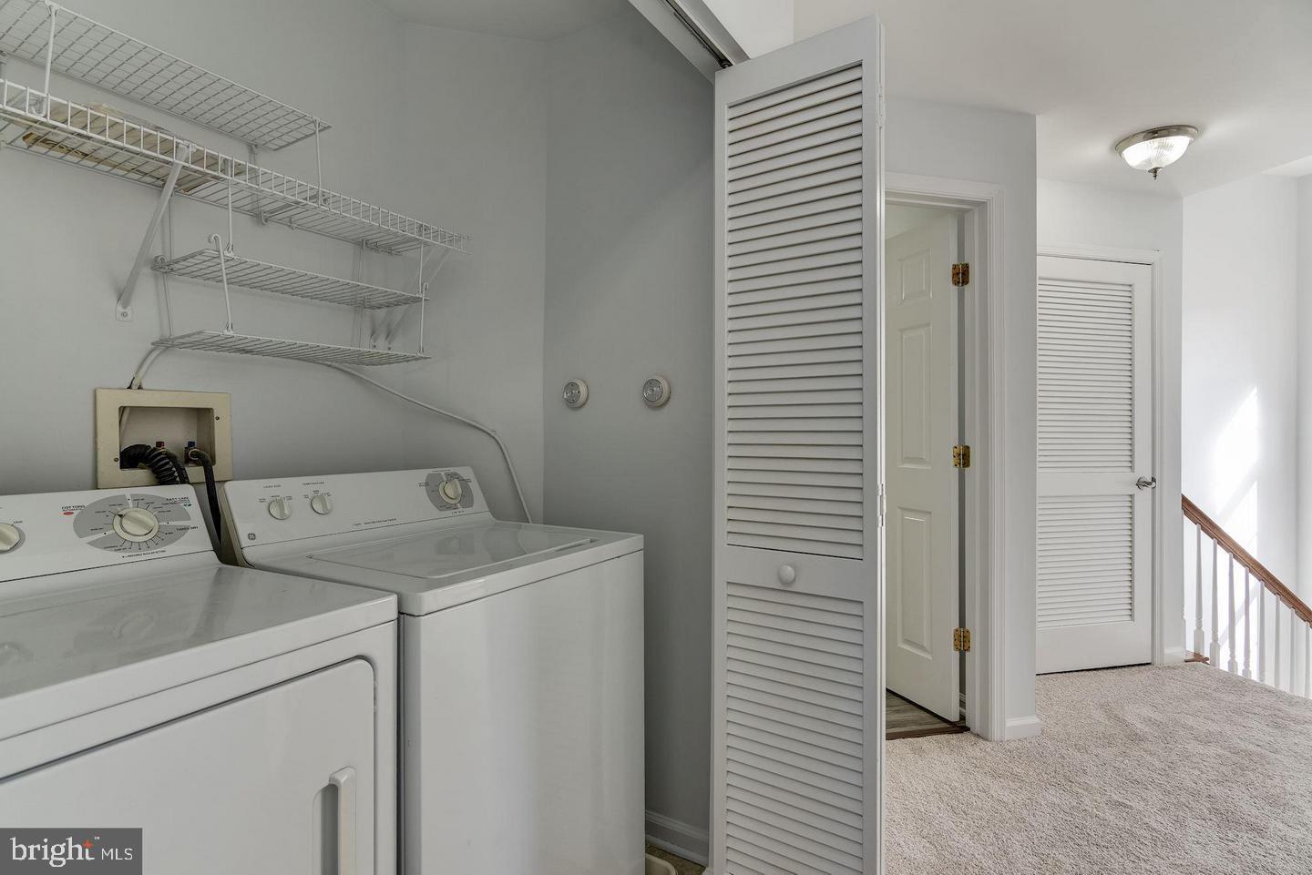 640 Main Street, Unit 640B Gaithersburg, MD 20878 - Photo 39 of 65 a utility room with dryer and washer