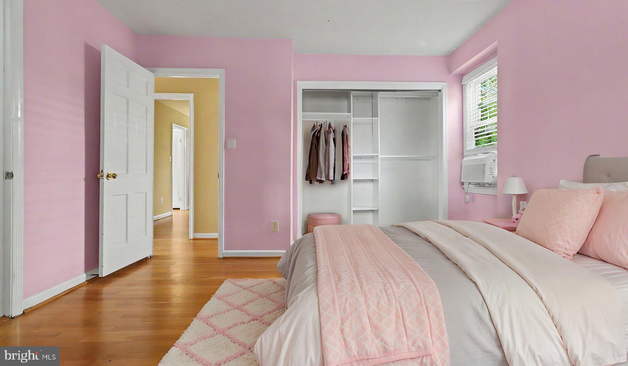 6770 Baron Road McLean, VA 22101 - Photo 49 of 81 Charming pastel pink bedroom retreat.