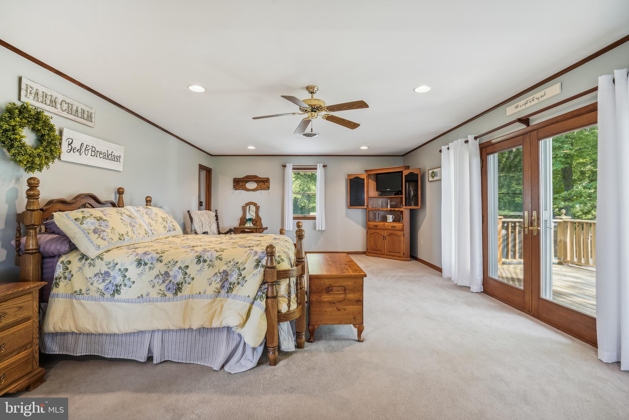 2941 Money Make Road Trappe, MD 21673 - Photo 20 of 47 Secluded Primary suite at the end of the house