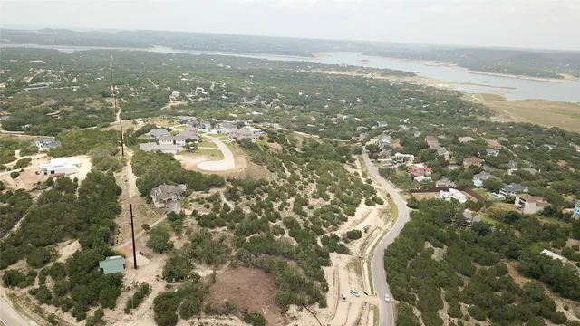 an aerial view of city