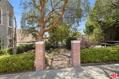 a pathway of a yard