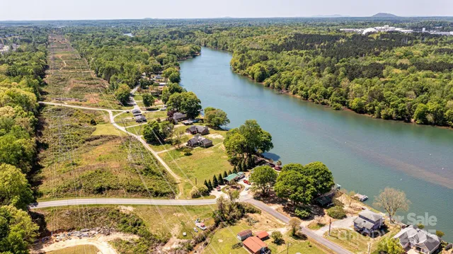 a view of a lake with a mountain view