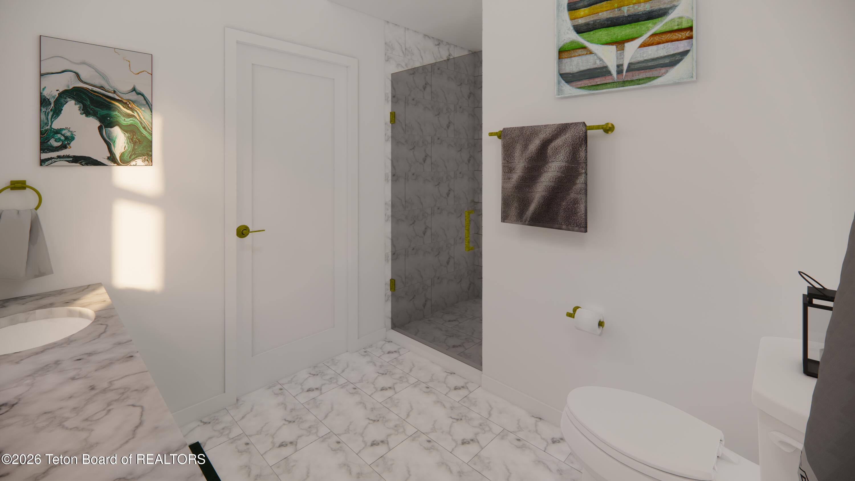 8748 Windy Ridge Road Victor, ID 83455 - Photo 8 of 15 Taylor Bathroom 1