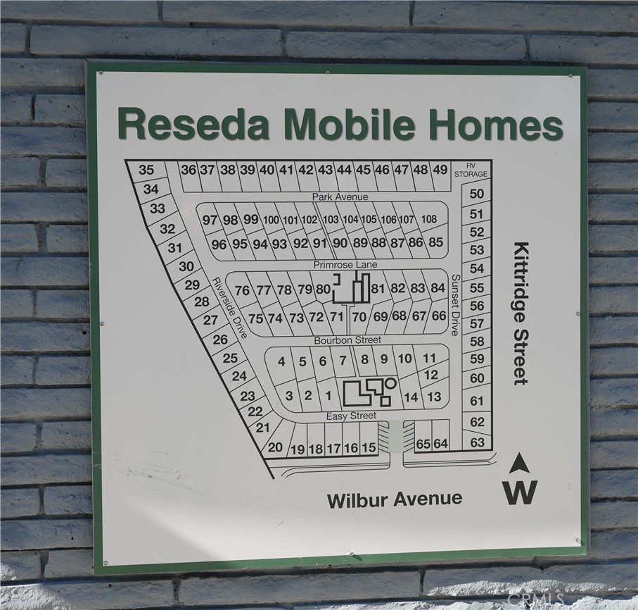 6545 Wilbur, Unit 39 Reseda, CA 91335 - Photo 23 of 28 Park Map