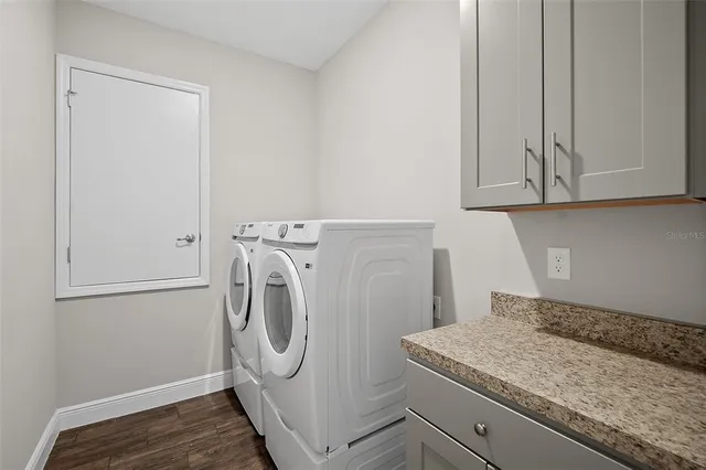 a view of a storage & utility room