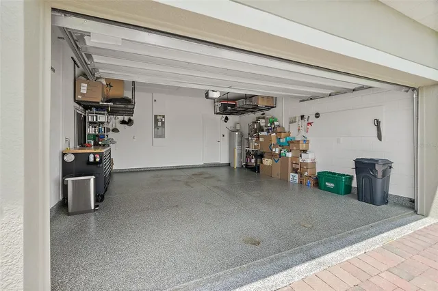 a room with furniture and a window