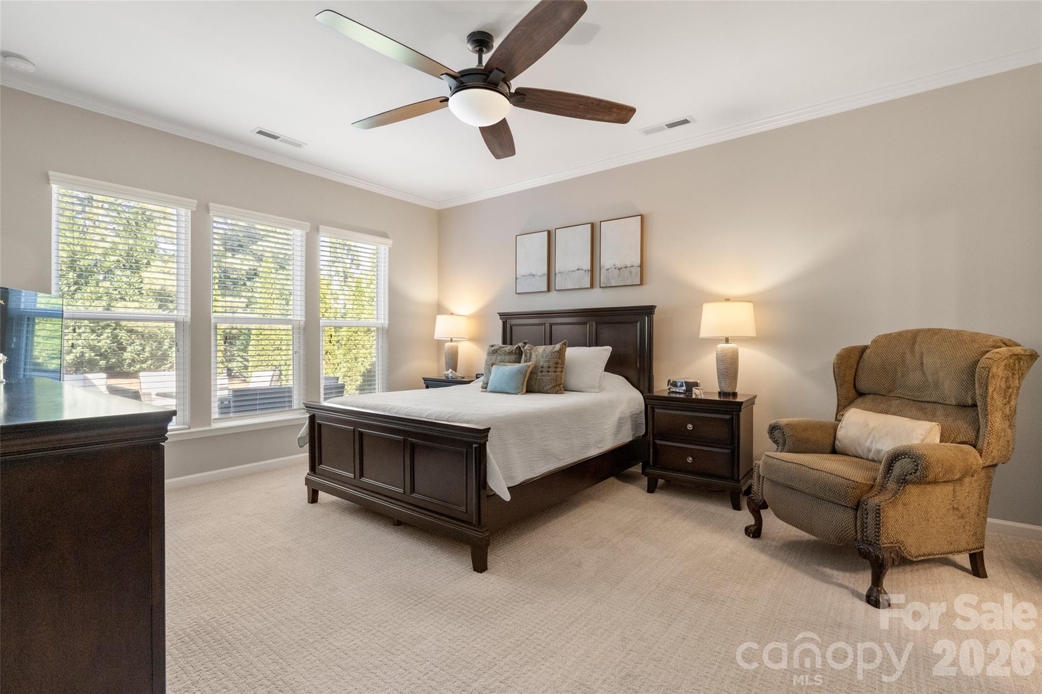 1002 Falling Leaf Street Indian Land, SC 29707 - Photo 18 of 45 a bed room with a bed and a couch