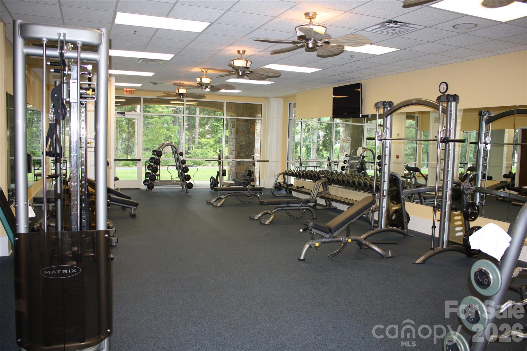 1002 Falling Leaf Street Indian Land, SC 29707 - Photo 45 of 45 a view of a room with gym equipment