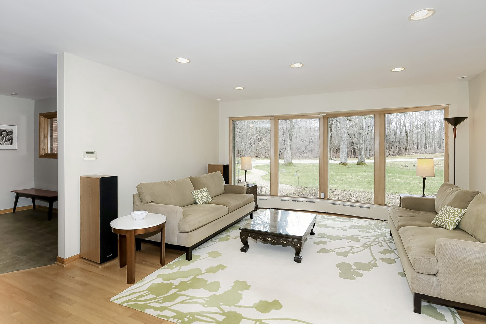 363 Bateman Road Barrington Hills, IL 60010 - Photo 11 of 40 a living room with furniture and a large window