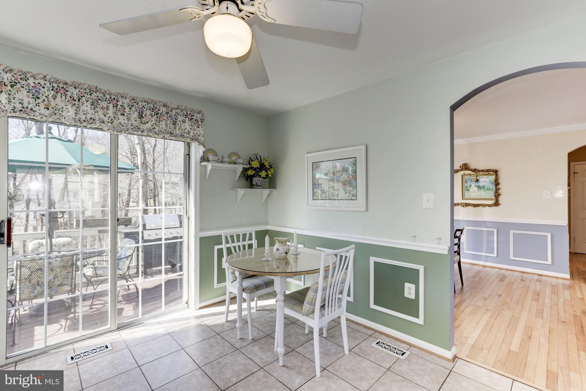11677 Bennington Woods Road Reston, VA 20194 - Photo 22 of 51 Kitchen has sliding doors to deck