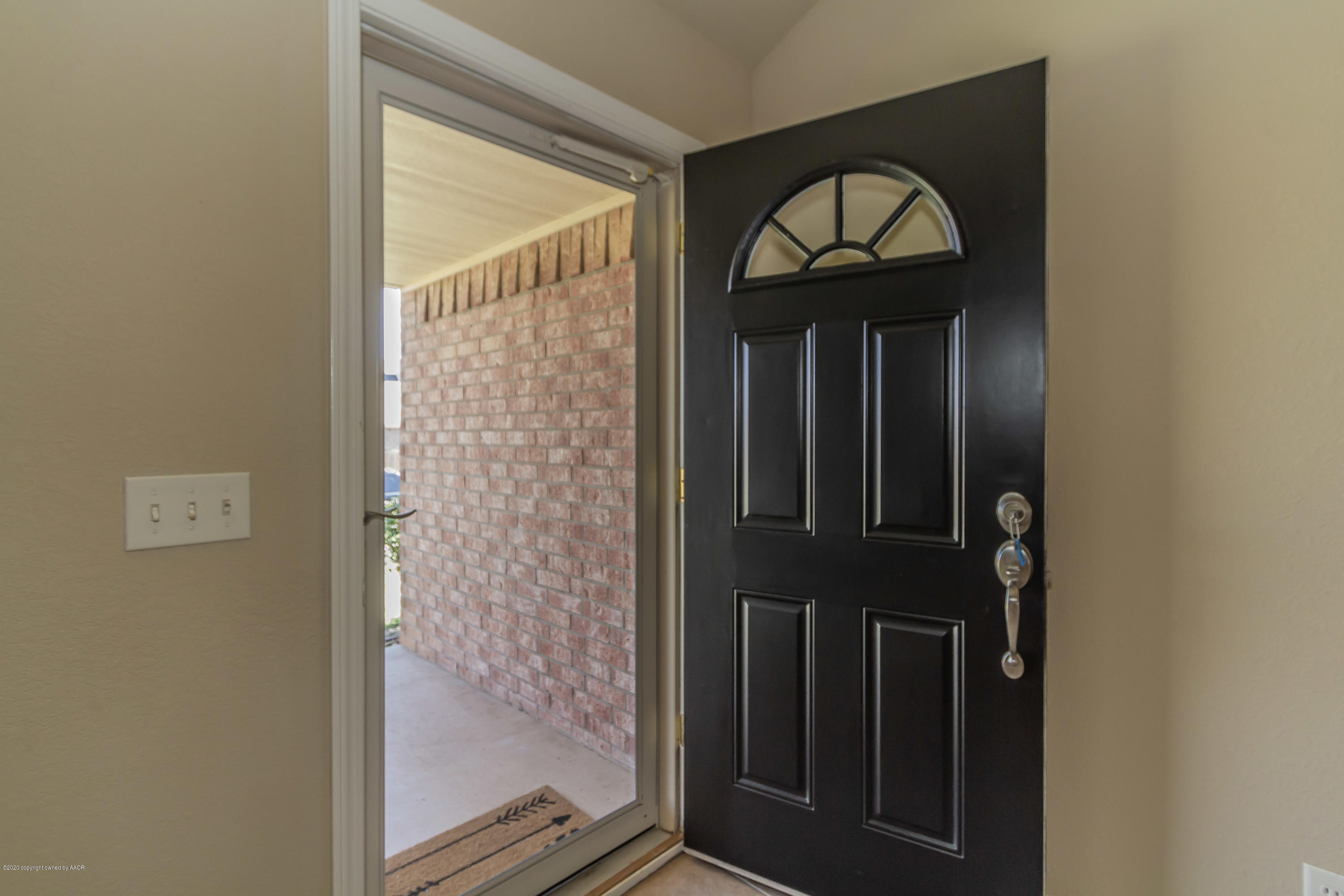 3813 Arden Road Amarillo, TX 79118 - Photo 3 of 33 a view of a entryway door of the house
