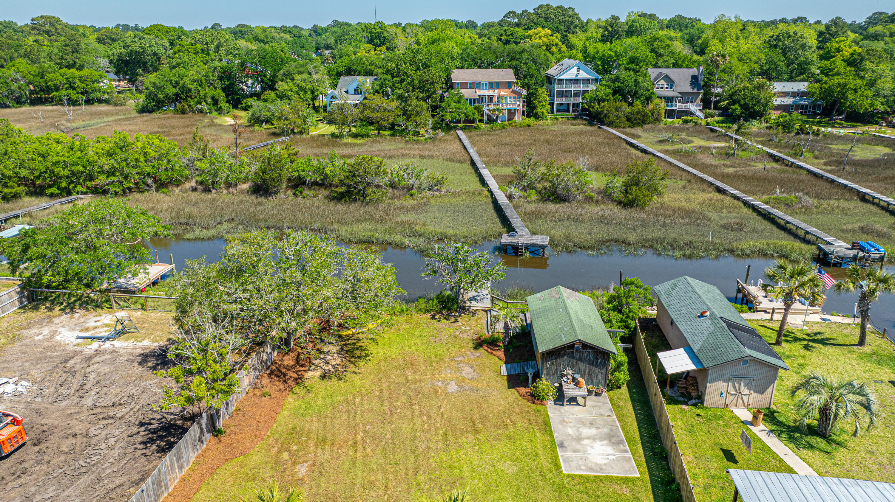 1890 Capri Drive Charleston, SC 29407 - Photo 32 of 47 Aerial of Backyard
