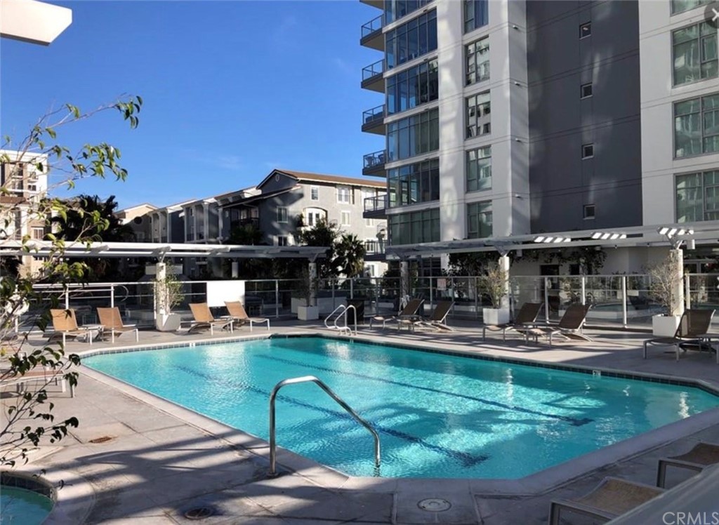 400 West Ocean Boulevard, Unit 206 Long Beach, CA 90802 - Photo 8 of 20 a view of a swimming pool with a patio