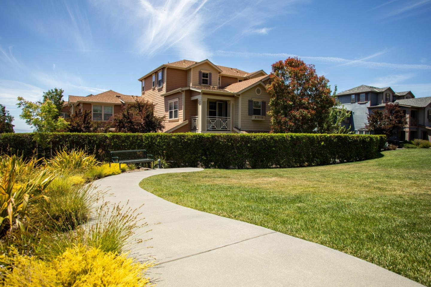 6132 Old Quarry Loop Oakland, CA 94605 - Photo 27 of 38 a front view of a house with a yard
