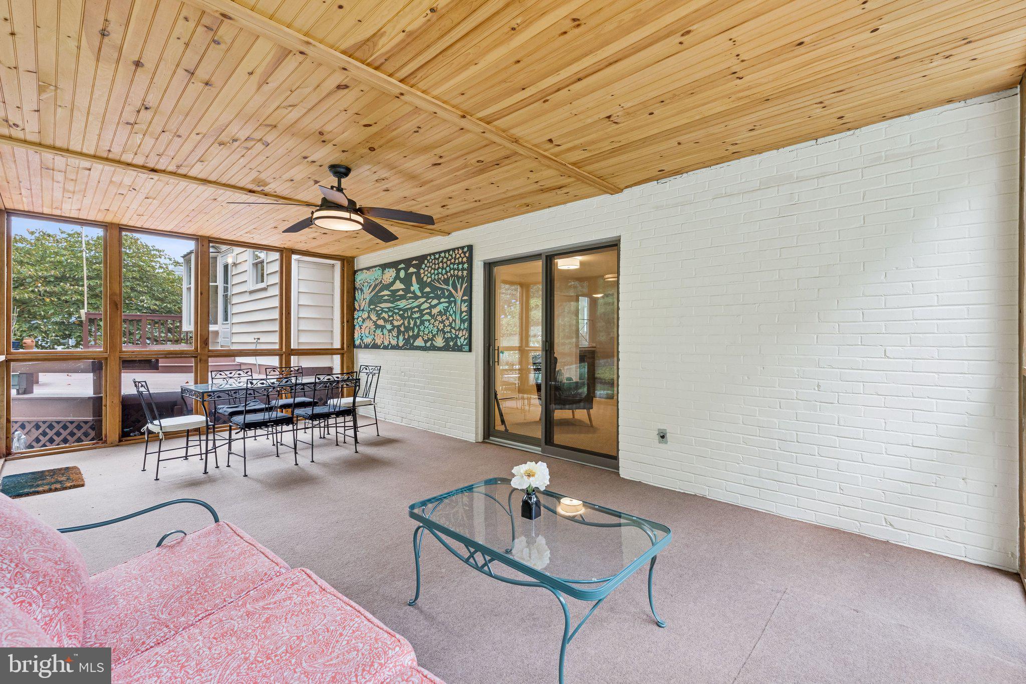 8510 West Howell Road Bethesda, MD 20817 - Photo 21 of 45 Screened Porch off Family Room