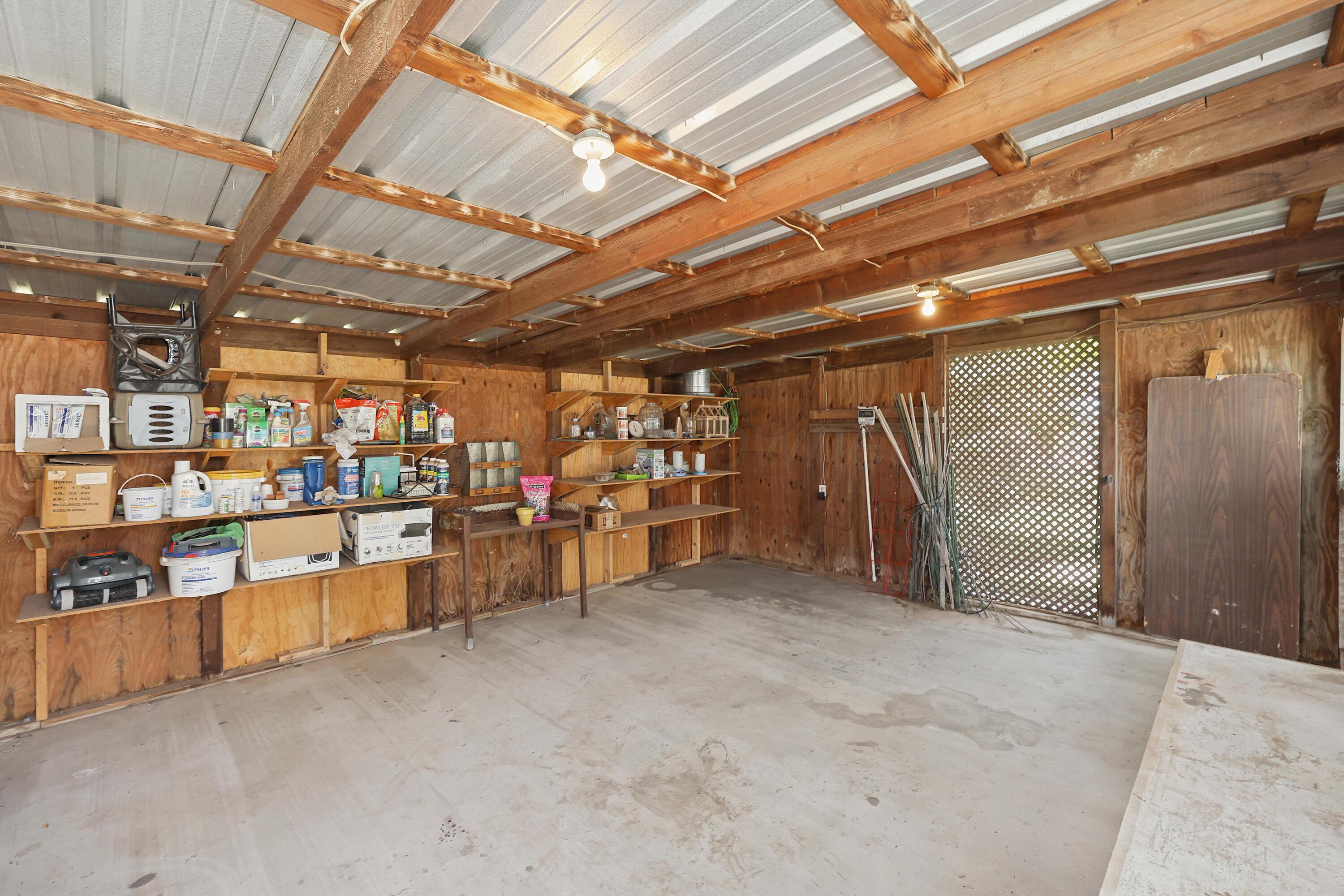 5621 White Fence Road Canyon, TX 79015 - Photo 44 of 56 44-Garden Shed Interior