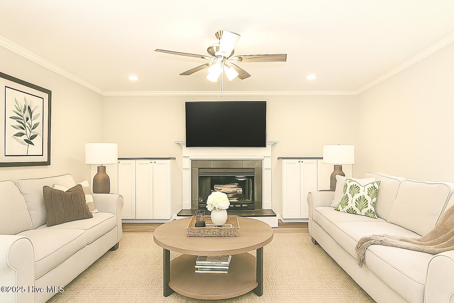 10250 Timber Ridge Court Southeast Leland, NC 28451 - Photo 64 of 67 Cozy Living Room with Neutral Tones