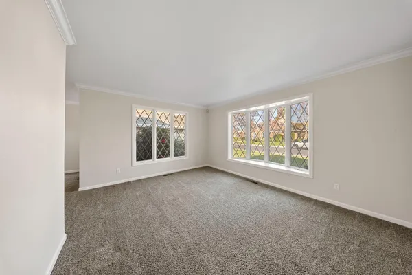 a view of empty room