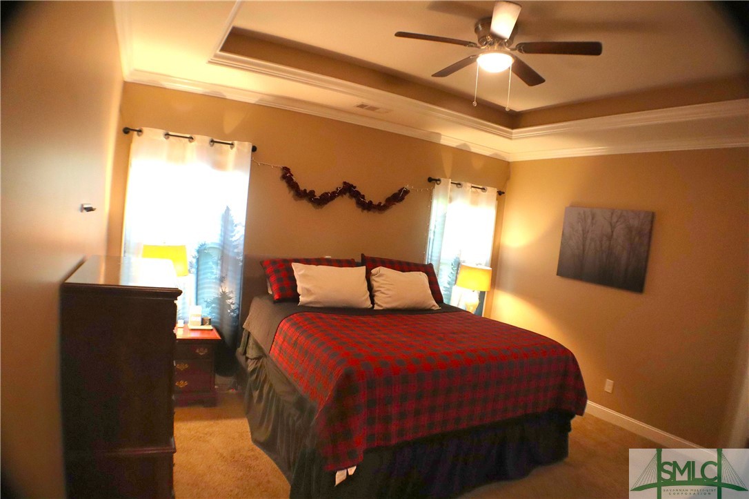 479 Shearouse Road Guyton, GA 31312 - Photo 15 of 32 Master Suite with Trey ceiling