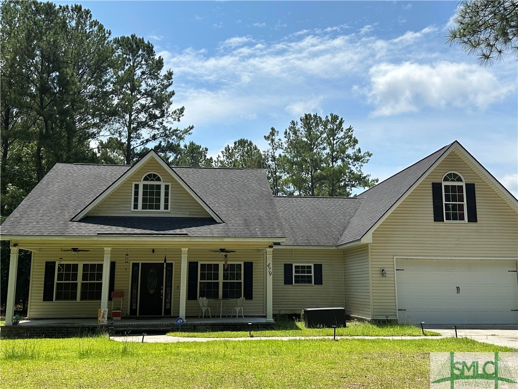 479 Shearouse Road Guyton, GA 31312 - Photo 4 of 32 Situated in middle of 4 Acre Lot, this home has lo