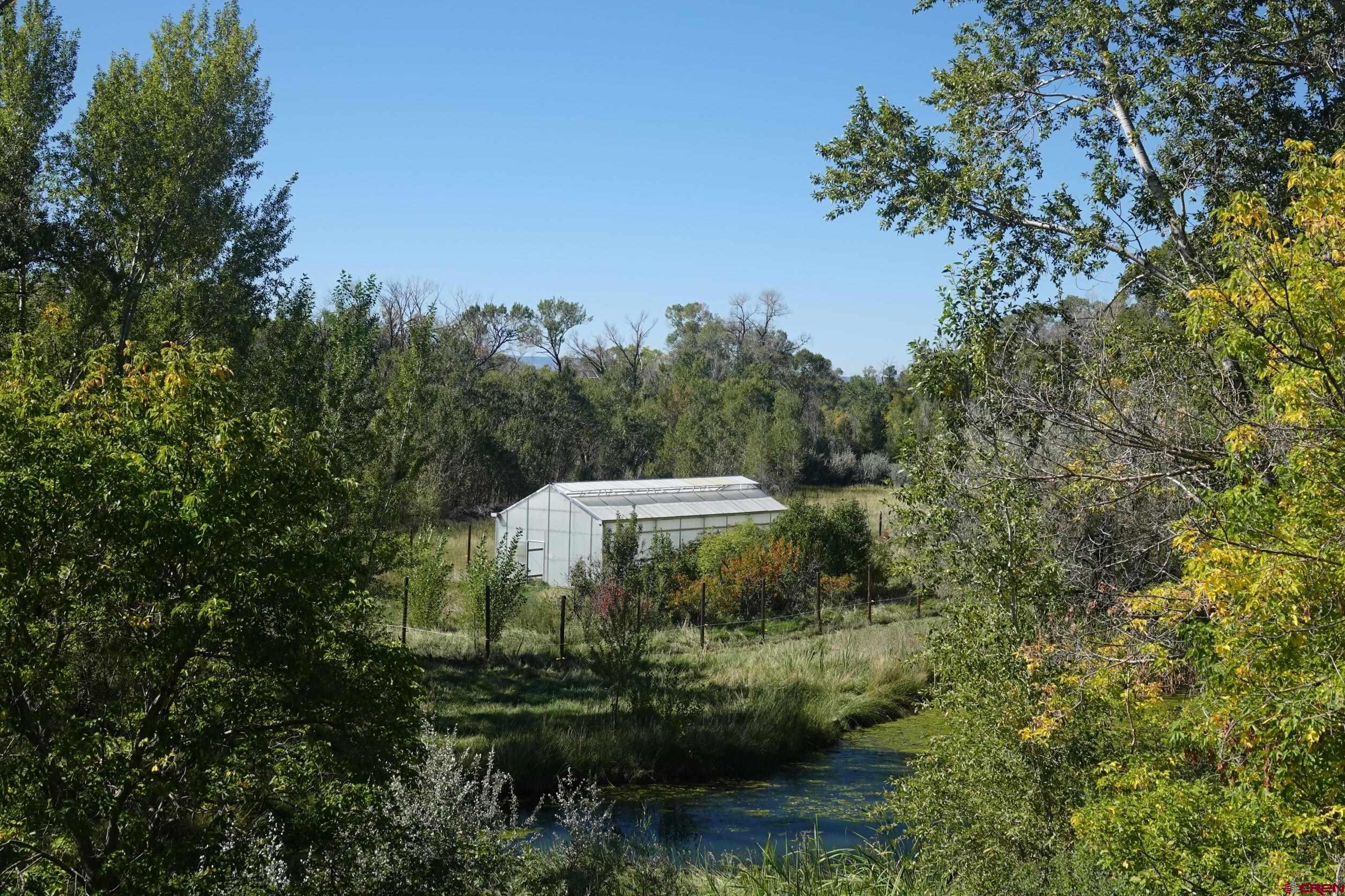 15835 Black Bridge Road Paonia, CO 81428 - Photo 14 of 35 a view of a garden with a fountain