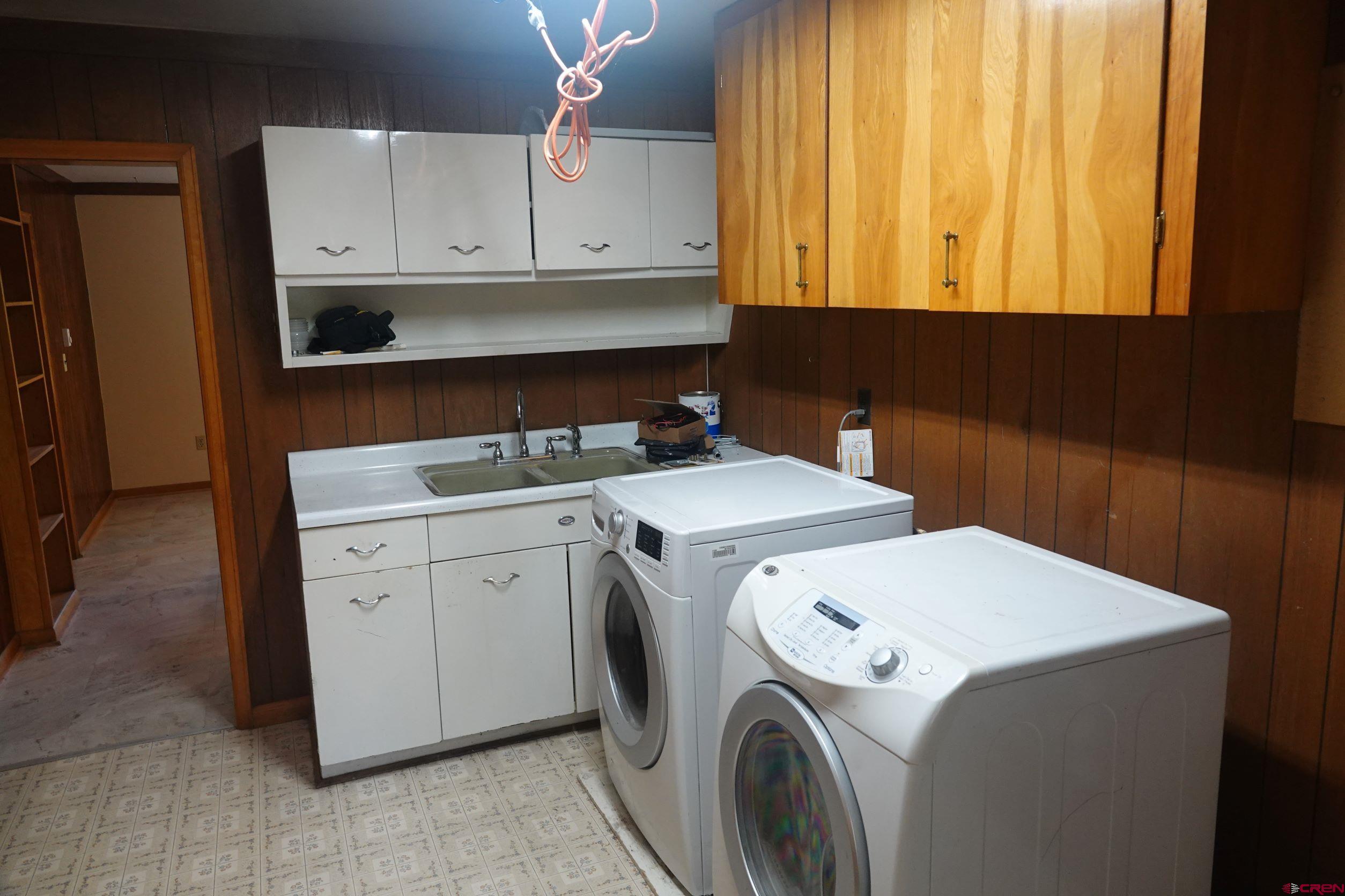 15835 Black Bridge Road Paonia, CO 81428 - Photo 23 of 35 a utility room with dryer and washer