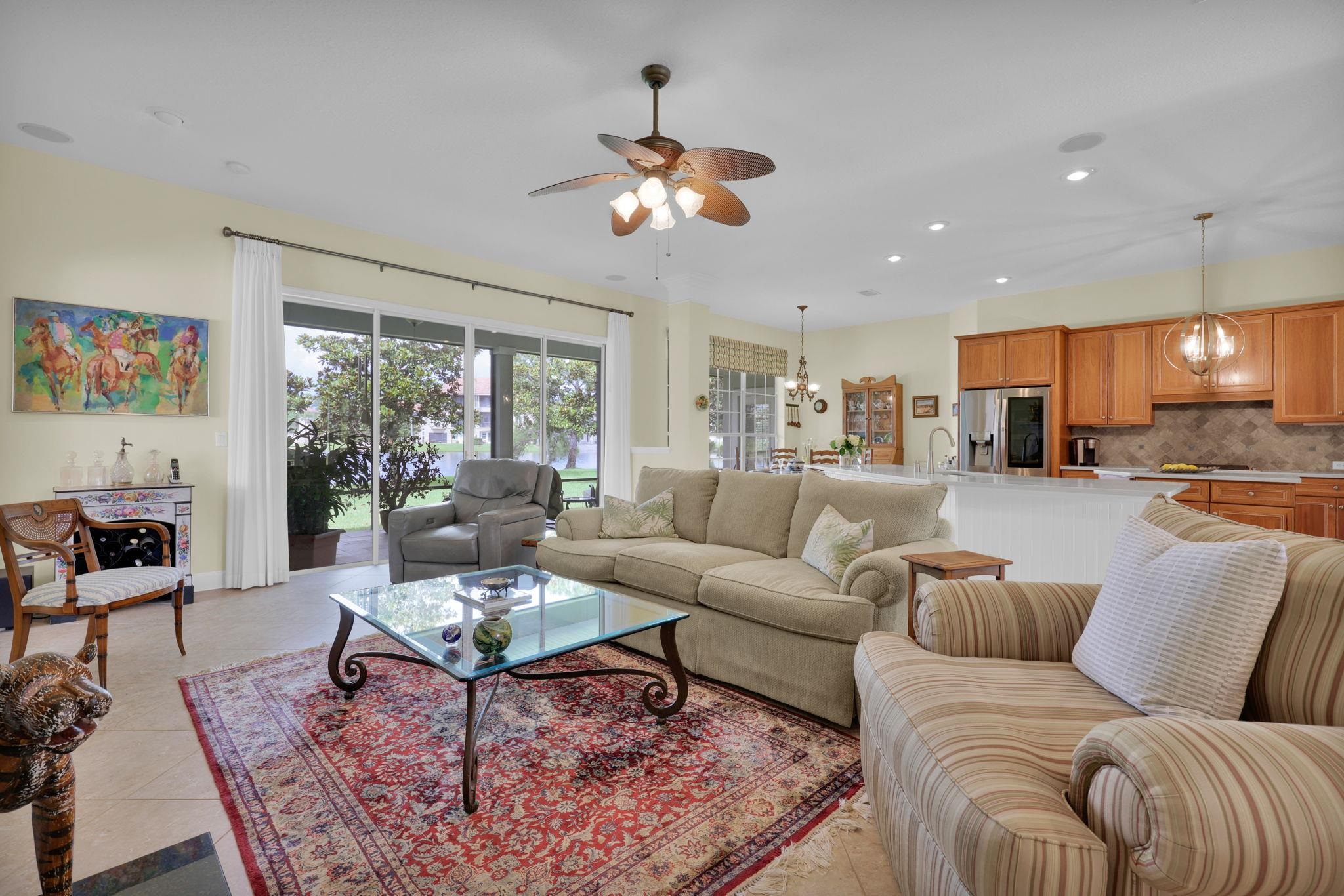 159 La Mesa Drive St. Augustine, FL 32095 - Photo 19 of 85 a living room with furniture and a large window