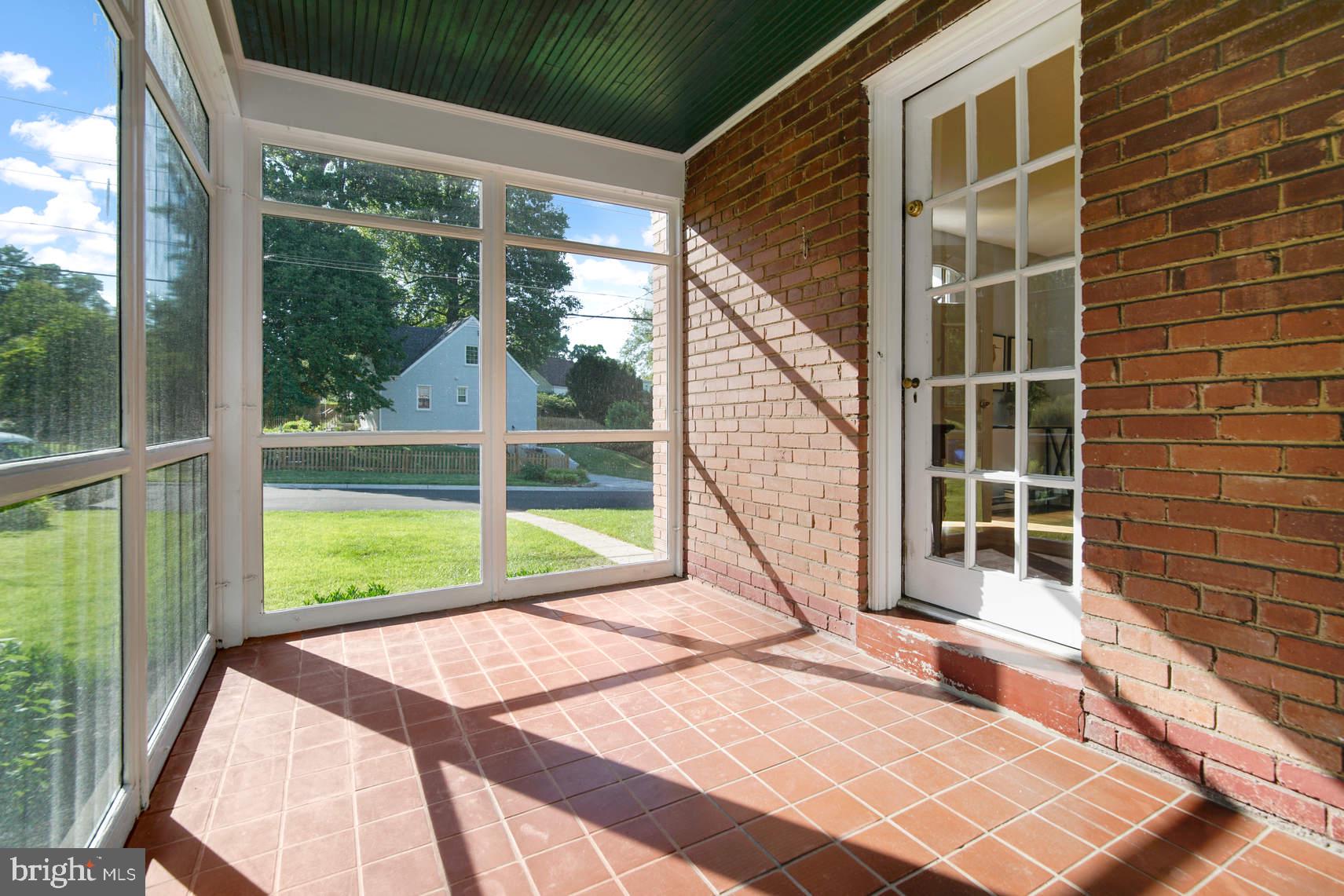 510 Bonifant Street Silver Spring, MD 20910 - Photo 6 of 16 Inviting porch, newly screened