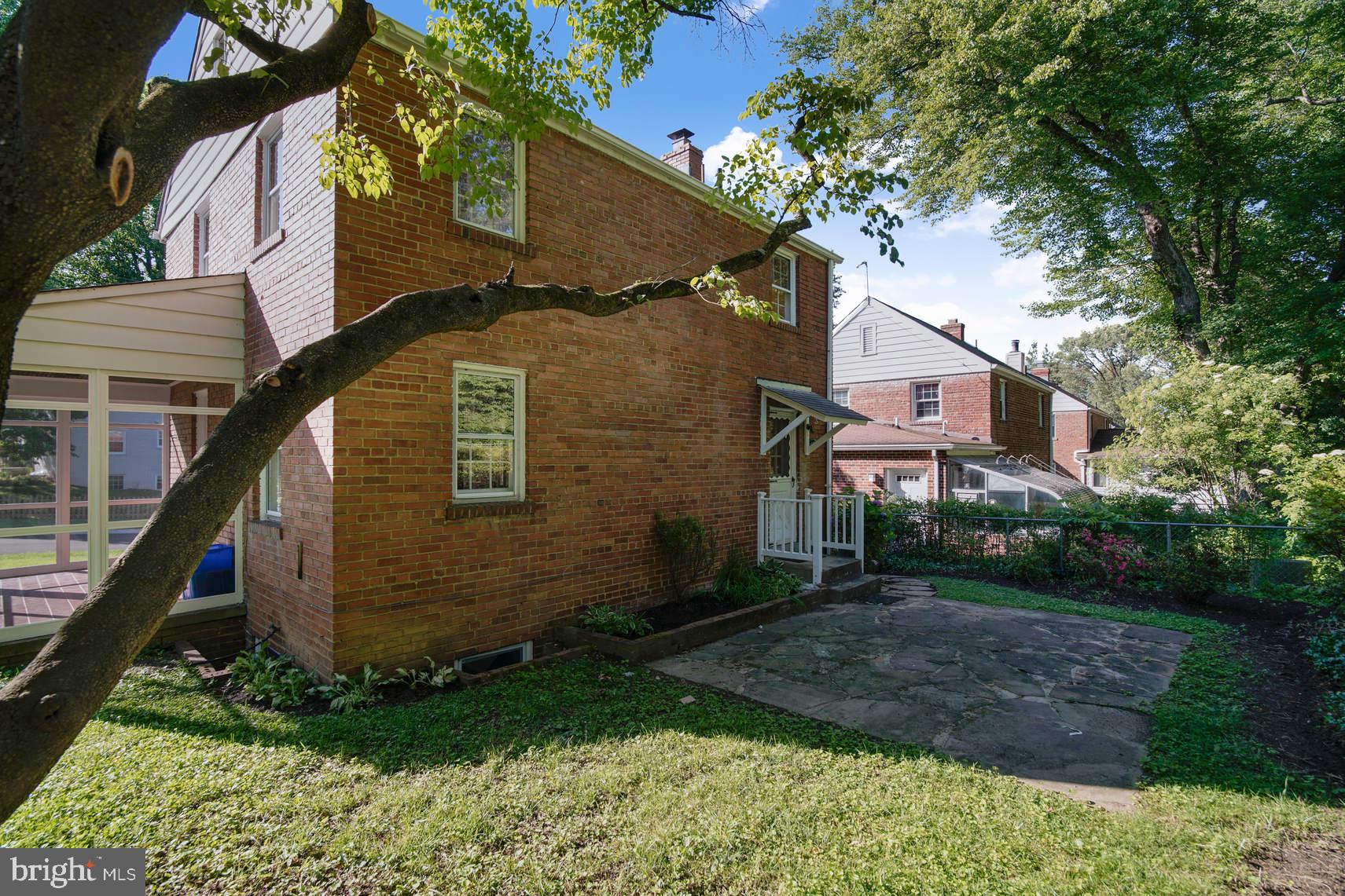 510 Bonifant Street Silver Spring, MD 20910 - Photo 9 of 16 Rear view of house with patio