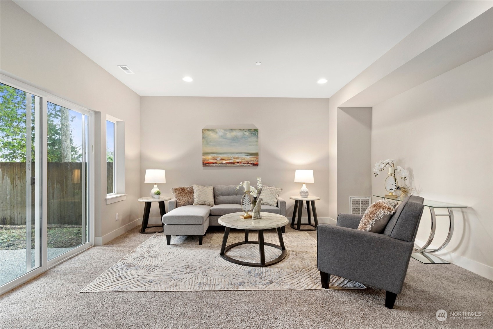 4206 223rd Place Southeast Bothell, WA 98021 - Photo 29 of 40 a living room with furniture and a large window