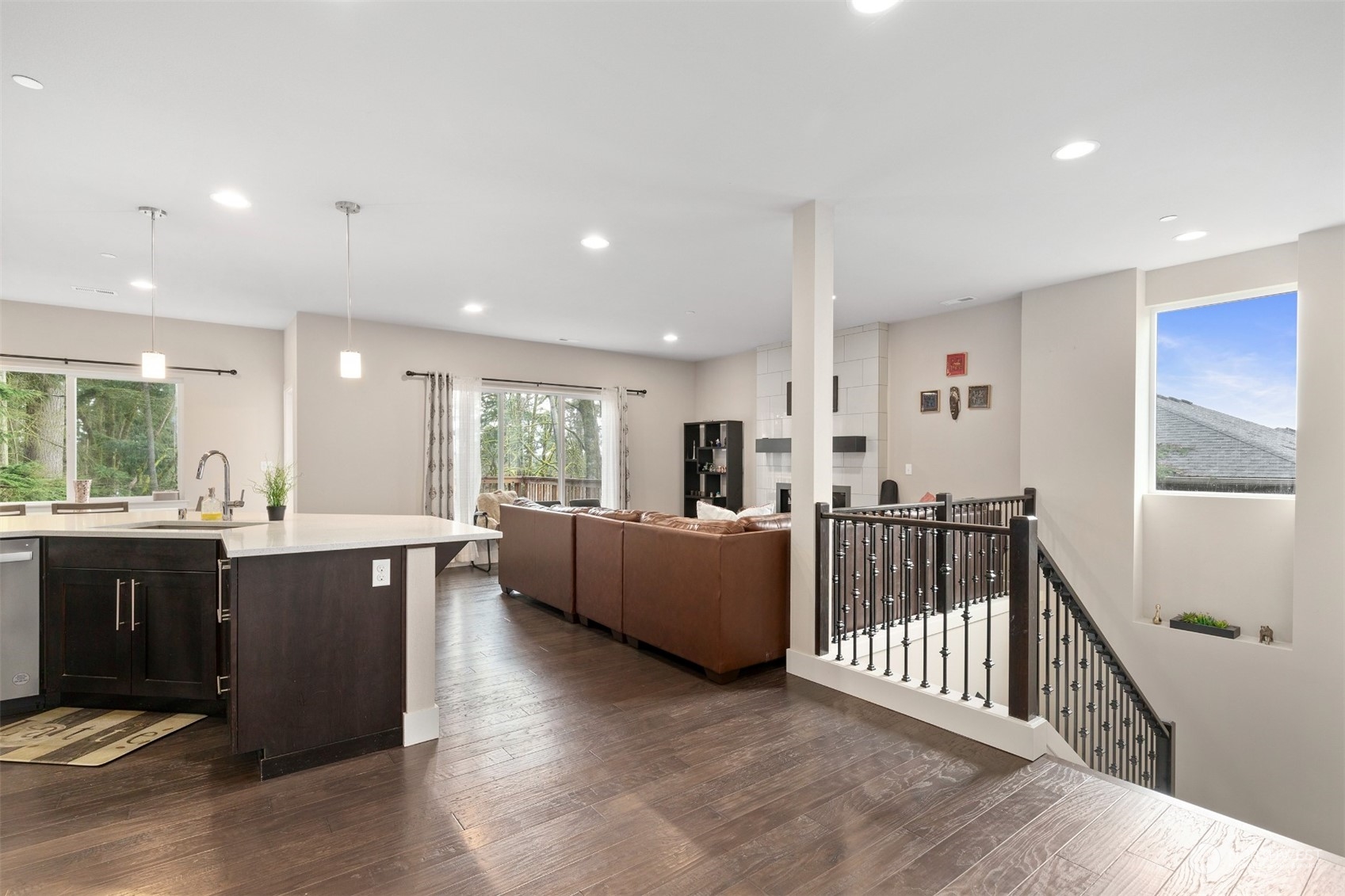 4206 223rd Place Southeast Bothell, WA 98021 - Photo 5 of 40 a living room with furniture and wooden floor