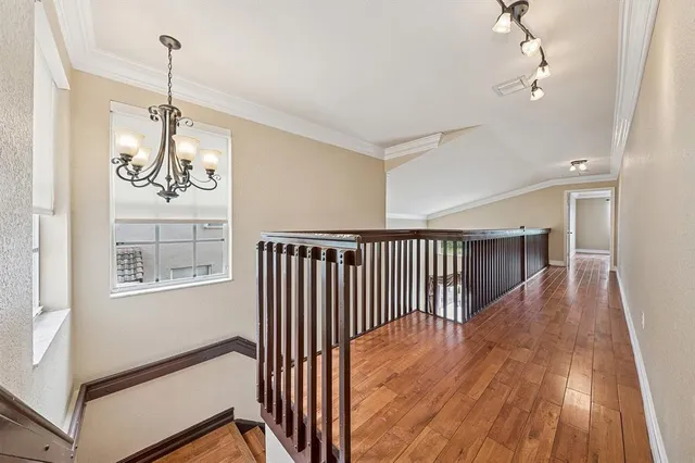 a view interior of a house with wooden floor