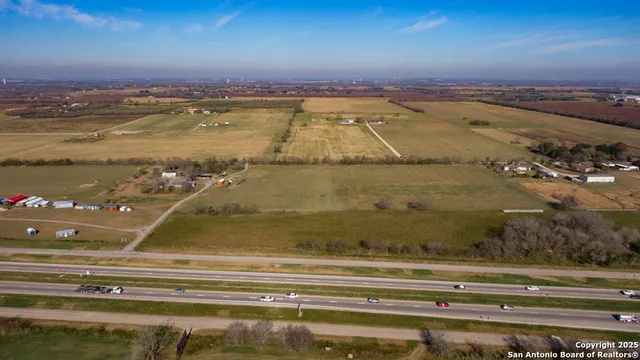 a view of an ocean and beach