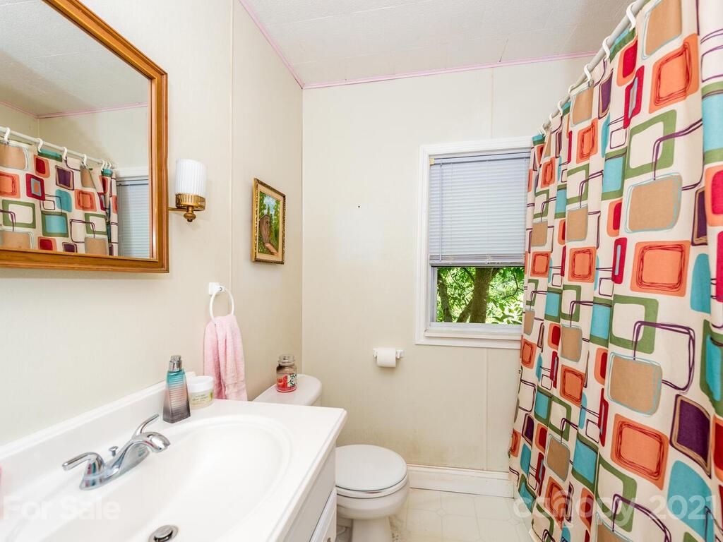 131 Frisby Road Marshall, NC 28753 - Photo 22 of 32 a bathroom with a sink toilet and shower