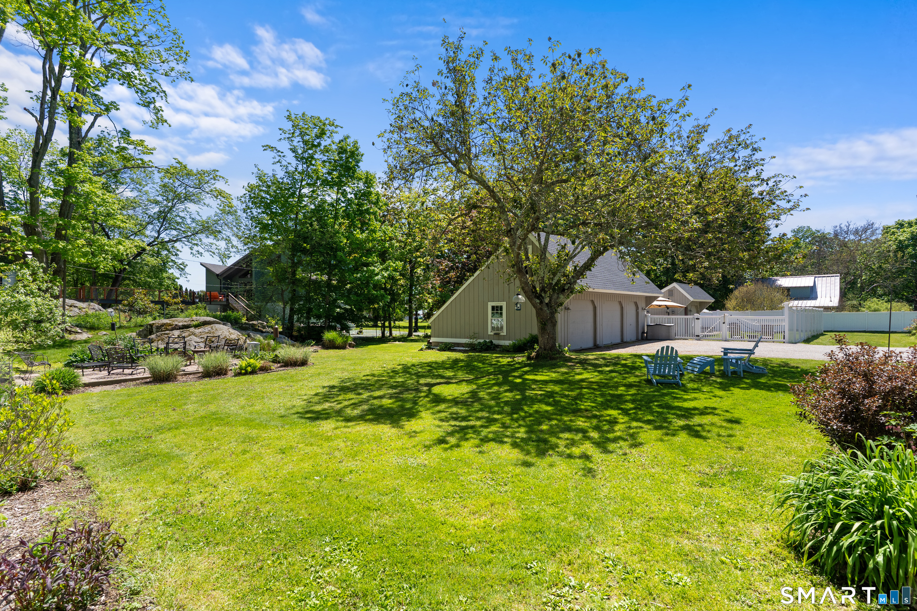 147 Boston Street Guilford, CT 06437 - Photo 36 of 38 a garden view