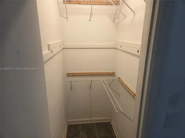 a view of walk in closet