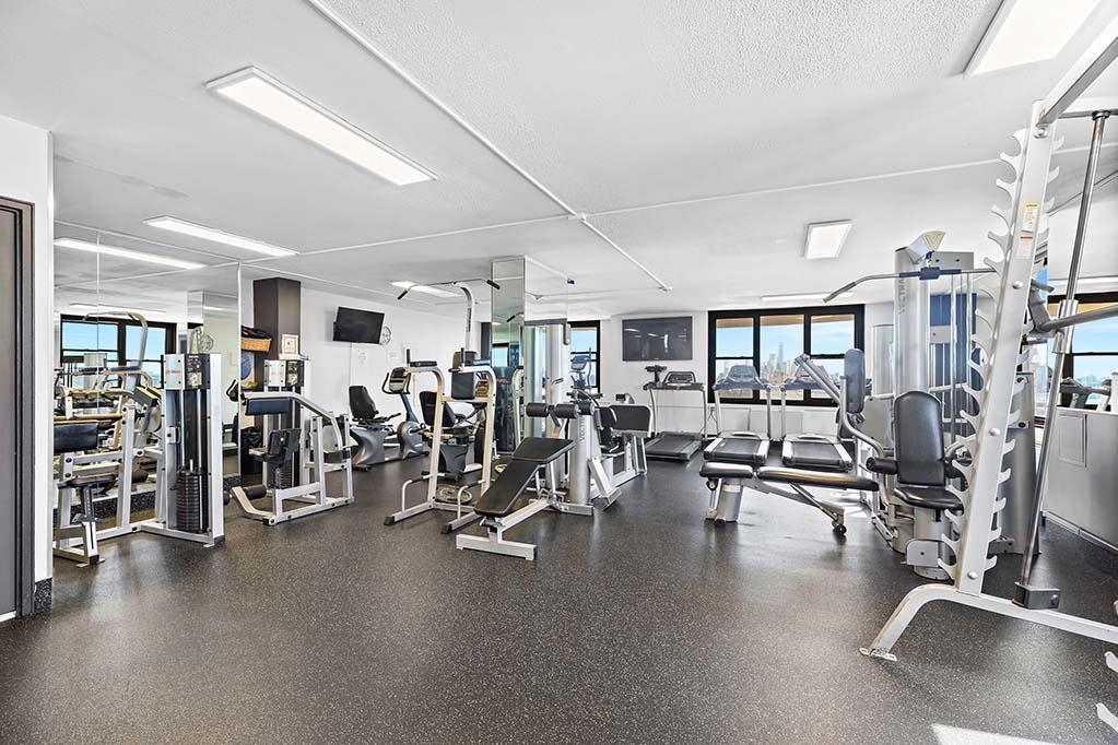 380 Mountain Road, Unit 612 Union City, NJ 07087 - Photo 40 of 45 a view of a room with gym equipment
