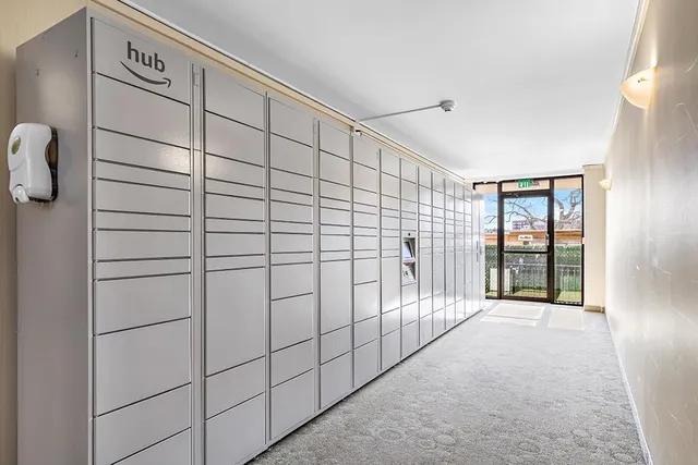 a view of a city with ocean view