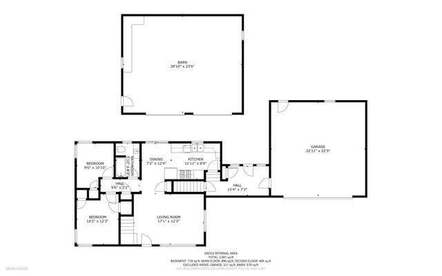 $315,000 | 490 17 Mile Road, Kent City, MI 49330