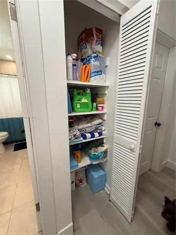 a view of storage room