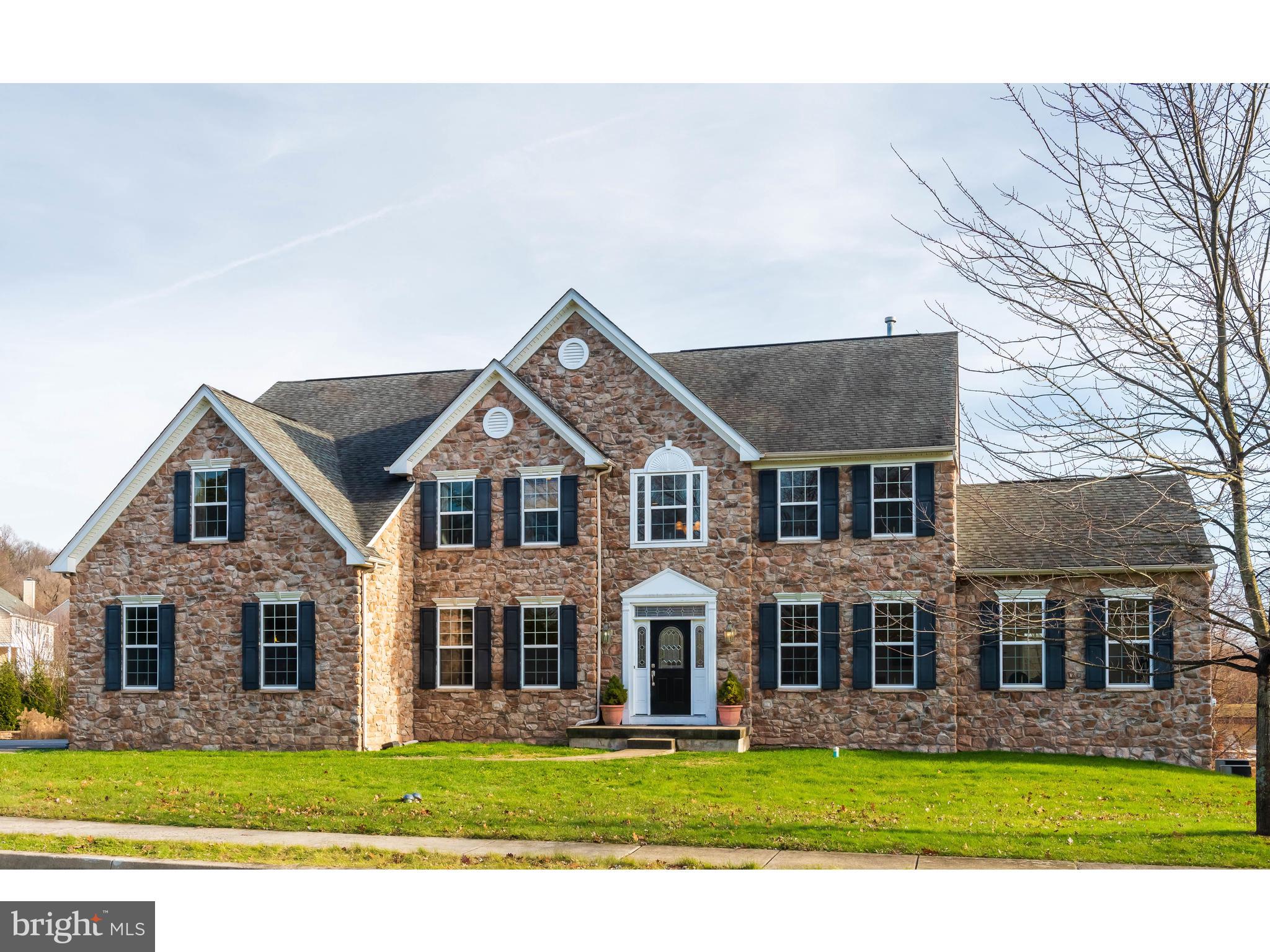 922 Nottingham Road Pottstown, PA 19465 - Photo 1 of 55 Custom stone front colonial welcomes whole family!