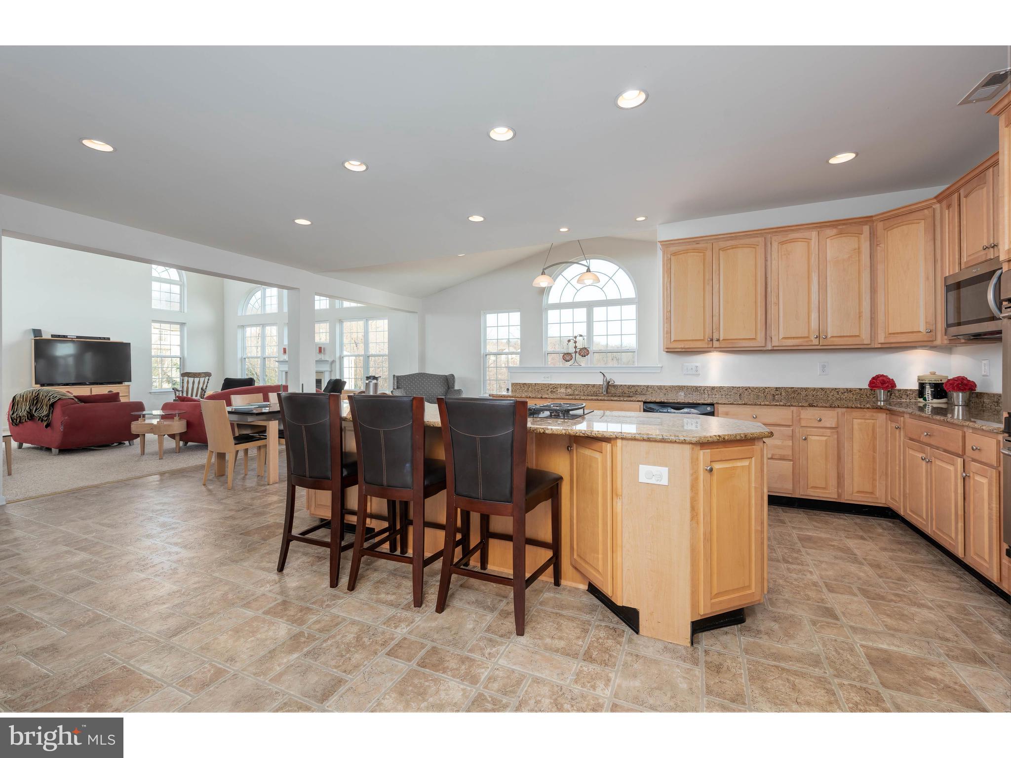 922 Nottingham Road Pottstown, PA 19465 - Photo 13 of 55 Gourmet kitchen with breakfast room beyond