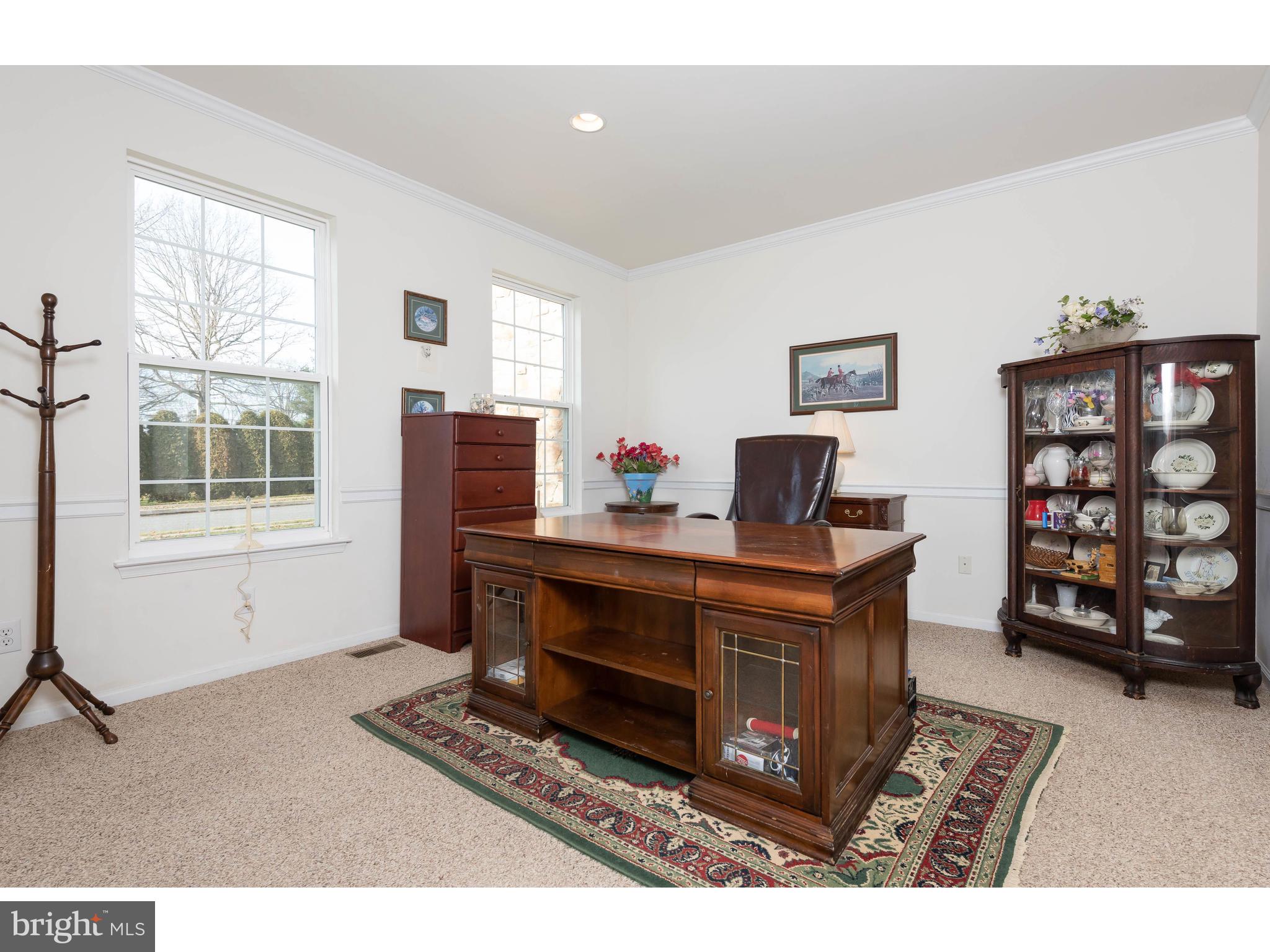 922 Nottingham Road Pottstown, PA 19465 - Photo 7 of 55 Formal dining room now graced by an antique desk